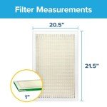 Filtrete 20.5x21.5x1 Pleated Air Filters, MPR 700