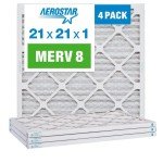 Aerostar MERV 8 Pleated Air Filters - 4 Pack