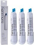 3-Pack Replacement Water Filter for Refrigerators
