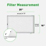 Washable 16x25x1 MERV 8 Air Filter