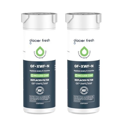 Glacier Fresh GE XWFE Water Filter Pack of 2