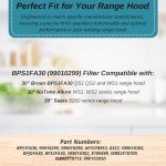 Broan BPS1FA30 Range Hood Grease Filter - 2-Pack