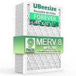 UBeesize 14x20x1 MERV 8 Air Filter 9-Pack