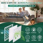 UBeesize 14x20x1 MERV 8 Air Filter 9-Pack