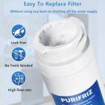 PURIFRIZ Water Filter for Bosch and Haier Refrigerators
