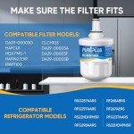 PUREPLUS Refrigerator Water Filter 4-Pack Replacement