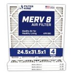 24.5x31.5 Air Filter 4-Pack | MERV 8