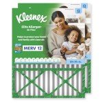 Kleenex Elite Allergen Air Filter 20x25x4 (2-Pack)