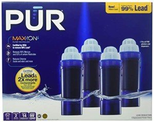 PUR MAXION Replacement Pitcher Filters - 4 Pack