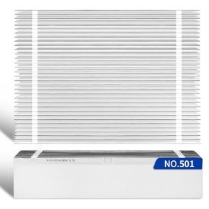 2 Pack 501 Replacement Filters for Aprilaire 5000
