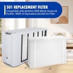 2 Pack 501 Replacement Filters for Aprilaire 5000