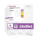 Honeywell 12x20x1 MERV 12 Air Filters - 4 Pack