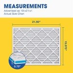 Aerostar MERV 13 Pleated Air Filters - 4 Pack