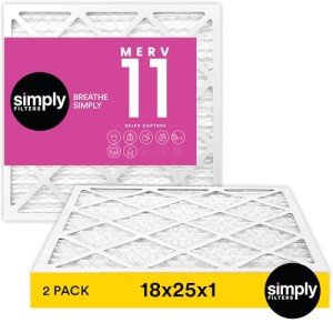18x25x1 MERV 11 Air Filter 2-Pack