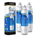 ExcelPure Replacement Filters for LG and Kenmore 3-Pack