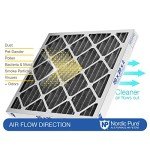 Nordic Pure MERV 12 Air Filters with Carbon - 12 Pack
