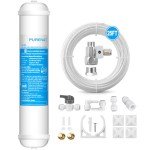 Refrigerator Inline Water Filter Kit with Fittings