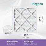 Plzgoon 10x10x1 MERV 11 Pleated Air Filters