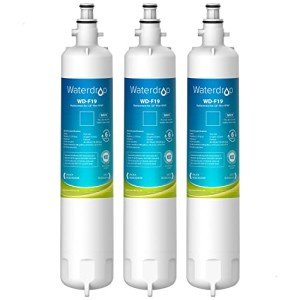 Waterdrop RPWF Refrigerator Water Filter Replacement 3-Pack