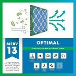 18x24x1 MERV 13 Air Filters - 6 Pack