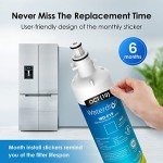 Waterdrop RPWF Refrigerator Water Filter Replacement 3-Pack