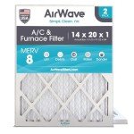 AirWave 14x20 Air Filter MERV 8 (2-Pack)