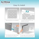 AirWave 14x20 Air Filter MERV 8 (2-Pack)