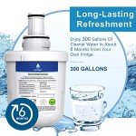 SAFWAT Refrigerator Water Filter Replacement Cartridge
