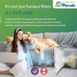 AirPurete 16x25x1 MERV 8 Furnace Filters - 4 Pack