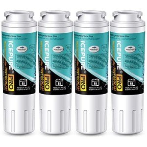 ICEPURE UKF8001 Replacement Water Filter 4-Pack