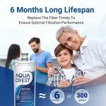 AQUA CREST 640565 Water Filter Pack of 3