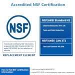 Purifriz Refrigerator Water Filter for Sub-Zero 2-Pack