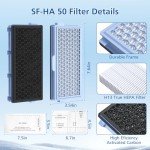 HEPA Filter 3-Pack for Miele Vacuum Cleaners