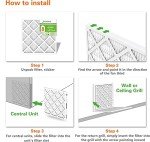 12x12x1 MERV 8 Air Filters, 6-Pack