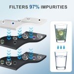Water Filter Replacement for W10295370A (2 Pack)