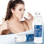 Water Filter Replacement for W10295370A (2 Pack)
