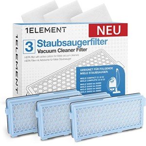 Miele Vacuum Cleaner Filter Set - 3 HEPA & Motor