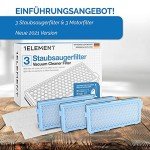 Miele Vacuum Cleaner Filter Set - 3 HEPA & Motor