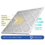 Nordic Pure MERV 8 Pleated Air Filters, 2 Pack