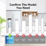 Overbest UKF8001 Refrigerator Water Filter 4, 2-Pack