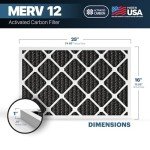 BNX TruFilter MERV 12 Odor Defense Air Filters