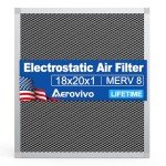 Reusable Electrostatic Air Filter - MERV 8, Lifetime