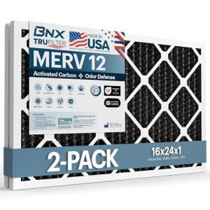 BNX 16x24x1 MERV 12 Odor Defense Filters