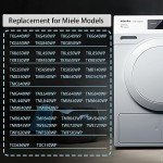 Aolleteau Foam Filter Pack for Miele T1 Dryers