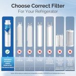 ICEPURE RWF5800A Water Filter for Frigidaire 4-Pack