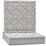 24x24x1 MERV 11 Pleated Air Filters - 6 Pack