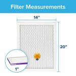 Filtrete Smart AC Air Filter 14x20x1, 2-Pack