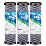 1 Micron Whole House Carbon Water Filter - 3 Pack