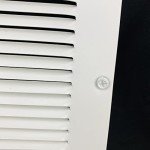 16x32 Steel Return Air Grille | White Vent Cover