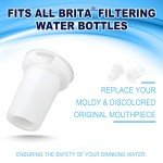 Brita Water Bottle Filter & Mouthpiece Replacement Set